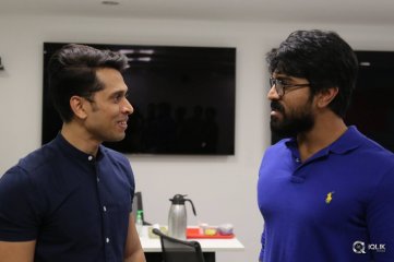 Ram Charan Promotes Khaidi No 150 Movie at Facebook Office